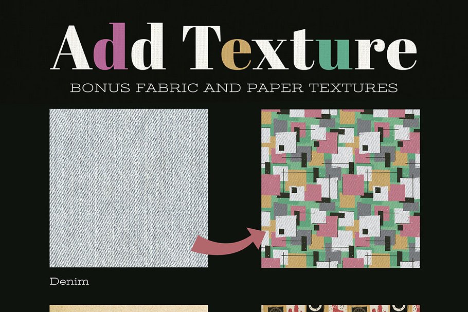 20世纪50年代艺术风格图案纹理合集 1950s and Mid-Century Patterns插图(3)