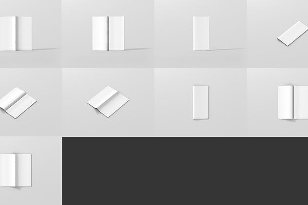 时尚DL宣传册/杂志印刷品样机 DL Brochure / Magazine Mockup插图(13)