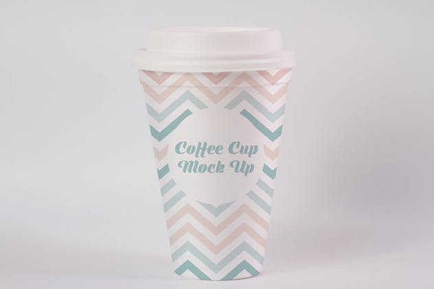 一次性咖啡纸杯外观设计图素材库精选 Coffee Cup Mock Up插图(2)
