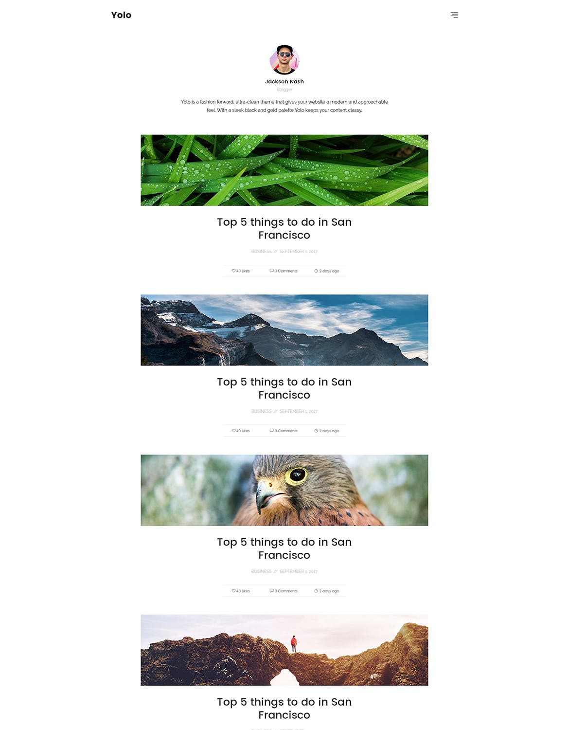 响应式网页设计多用途网站设计PSD模板 Yolo | Responsive Multi-Purpose PSD Template插图(15)