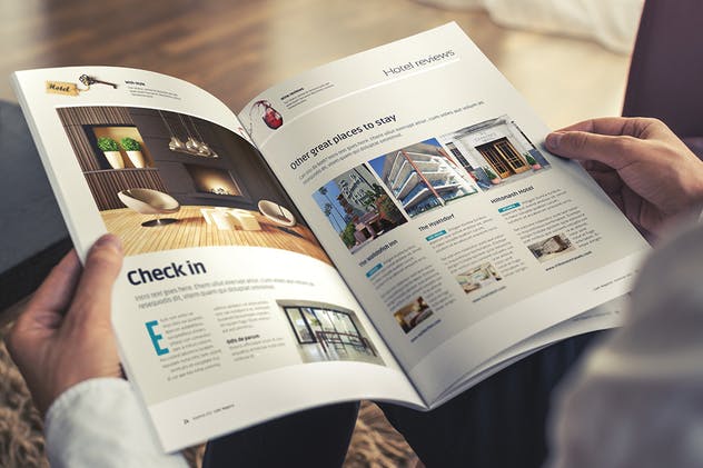 画册杂志样机模板 Brochure / Magazine Mockup插图(2)