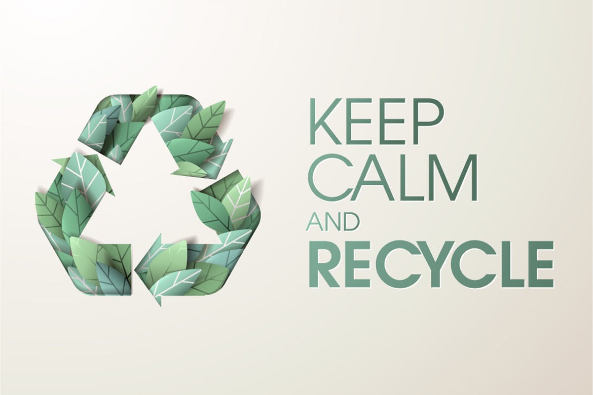 大自然绿色主题网站Banner广告概念素材库精选设计素材v5 Nature web banner concept design插图(1)