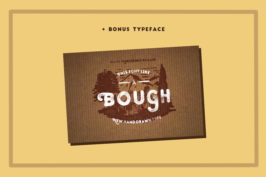 复古英文字体+50矢量对象 STOUT • New Version!插图(4)