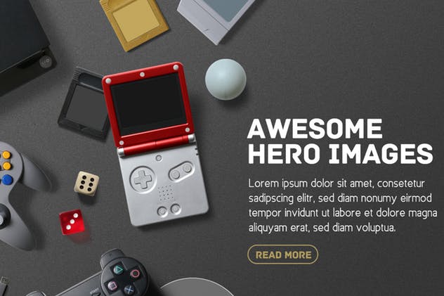 游戏娱乐场景样机模板合集 Games & Entertainment Scene Creator插图(5)