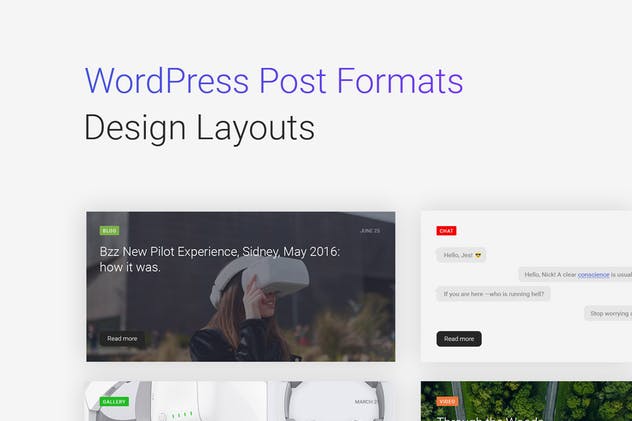 小型电子商务网上商城设计PSD模板 Bzzz – Gadgets eCommerce PSD Template插图(4)
