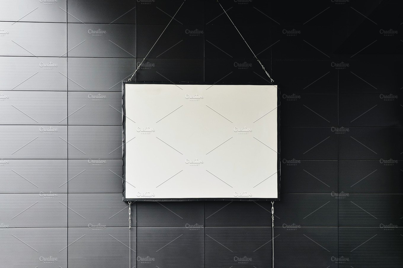 广告灯箱广告牌样机模板 Advertising Billboard Mockup插图