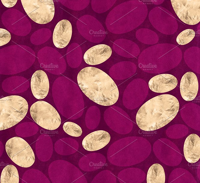 绒面和玫瑰金图案纹理 Evening Suede & Rose Gold Patterns插图(2)