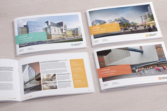 A5规格杂志画册样机模板 A5 Magazine / Brochure Mock-up’s插图(3)