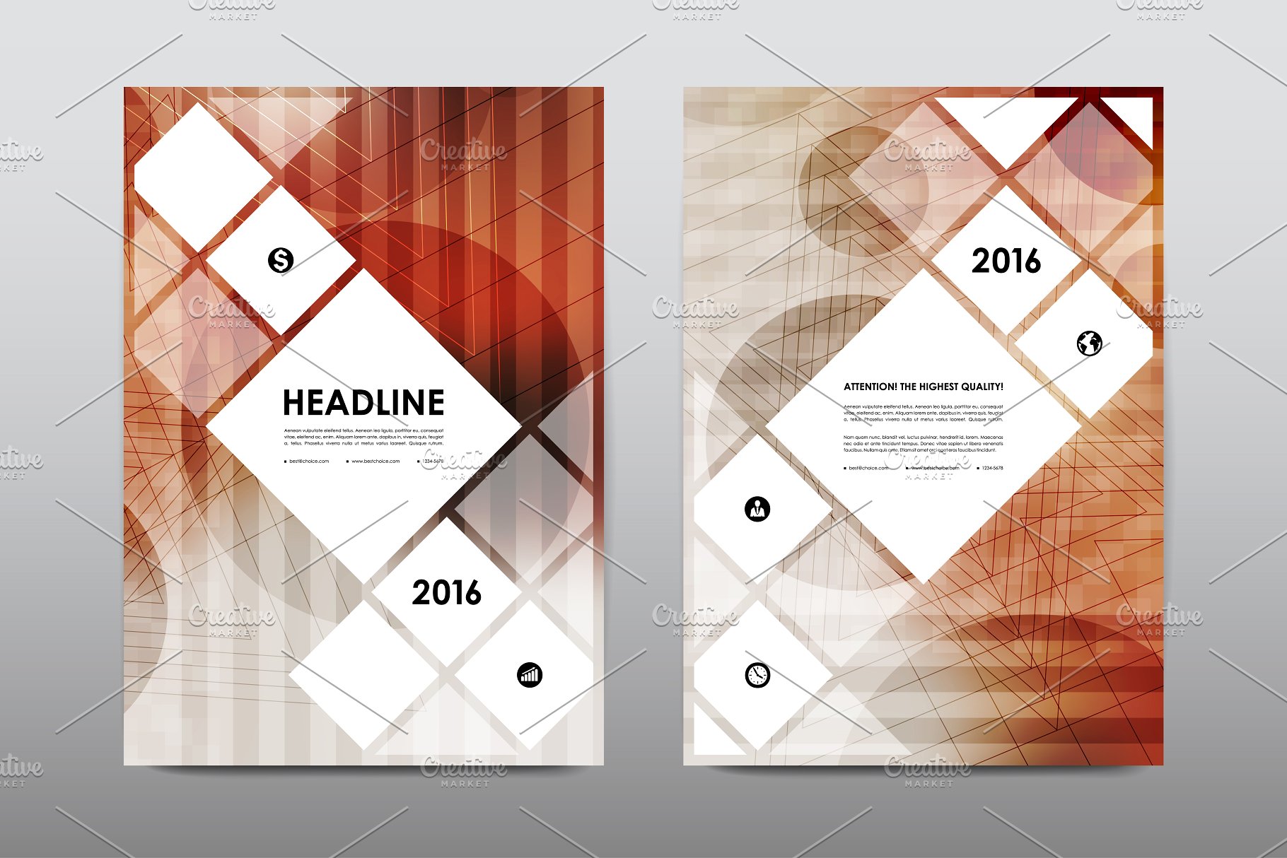 50+商业企业宣传小册子模板 50+ Business Brochures Bundle插图(20)