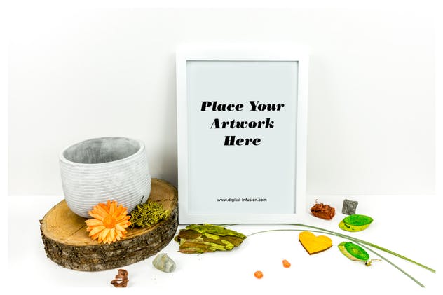 时尚摄影照片相框框架样机套装 Frame Mockup & Styled Photo Pack插图(3)