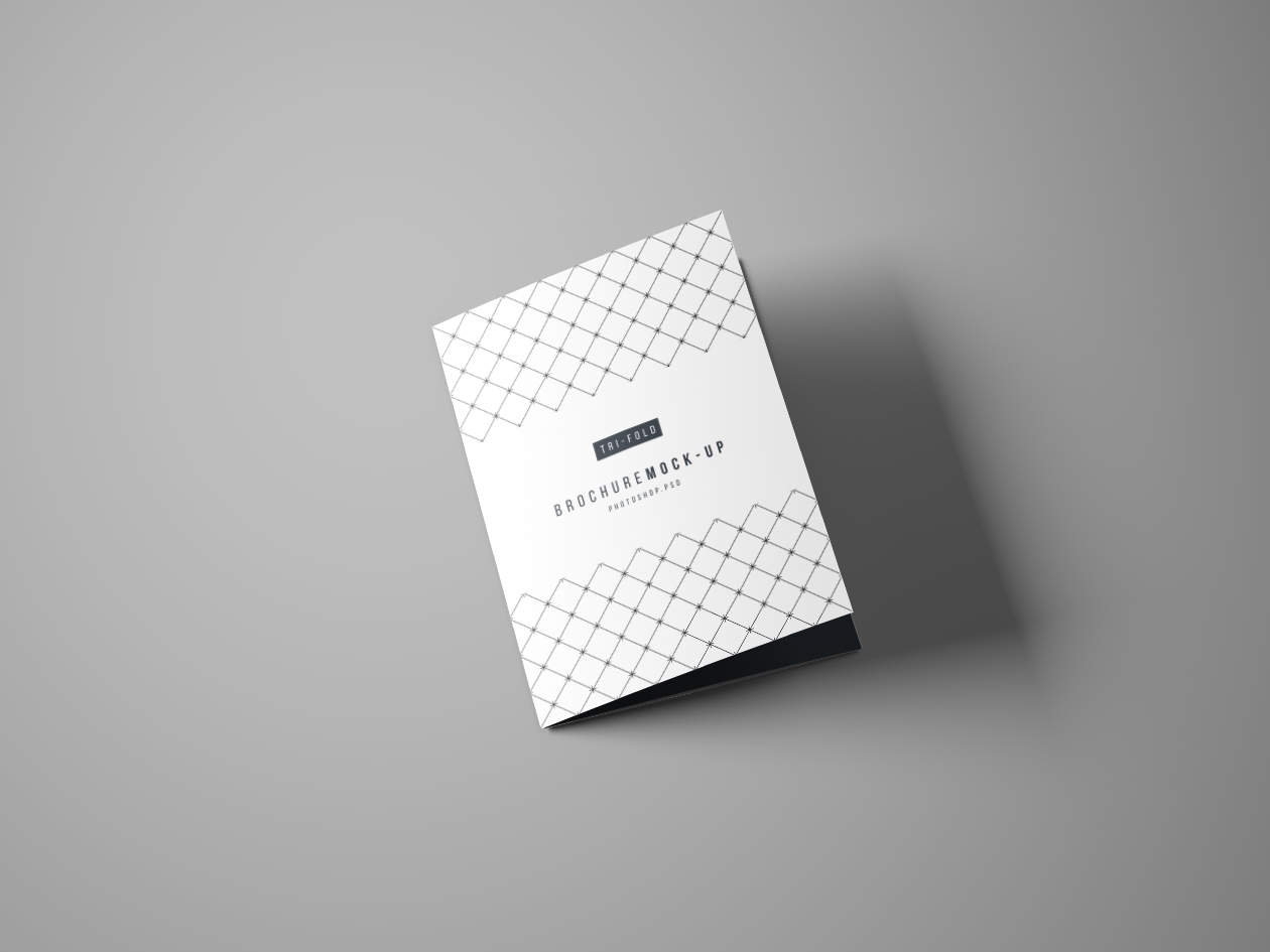 智能三折页广告小册子样机插图(12)