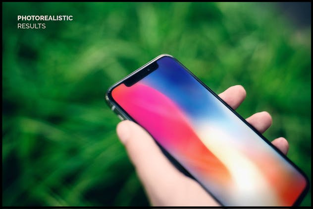10款手持真实iPhone X设备展示样机模板 10 Authentic iPhone X Mockups插图(4)