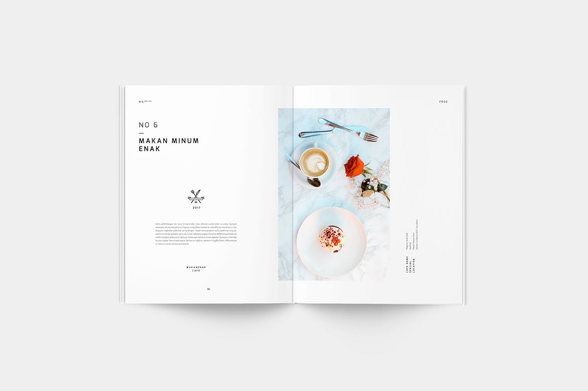 时尚旅行/建筑/生活主题杂志设计模板 Flair Magazine插图(9)