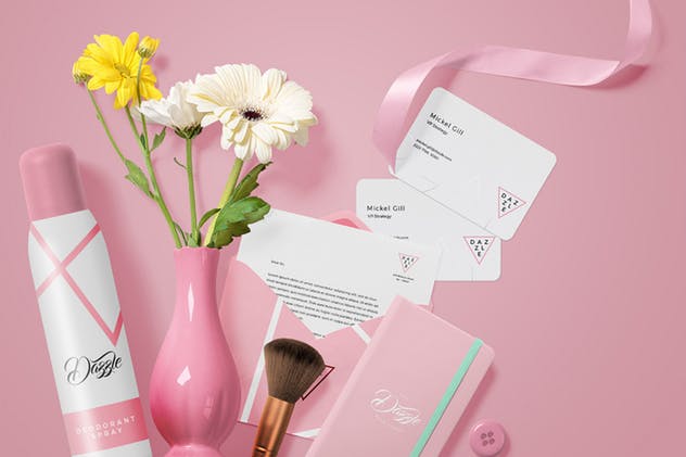 高级办公文具场景品牌VI设计展示样机 Premium Stationery Mockup Scenes插图(6)