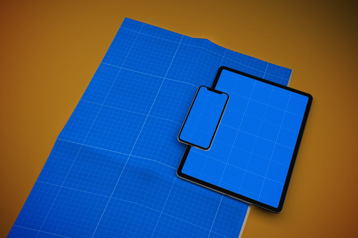 电子版报纸版式设计效果图样机 Newspaper App MockUp插图(10)