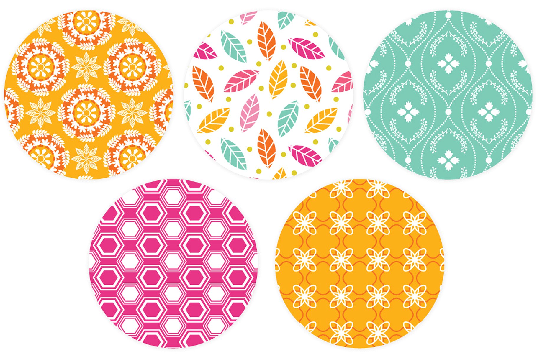 现代花园植物图案纹理 Fresh Modern Garden Patterns插图(8)