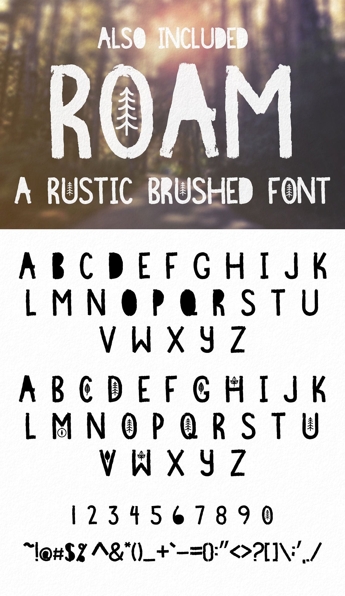 手绘户外森林设计元素矢量图插图(6)