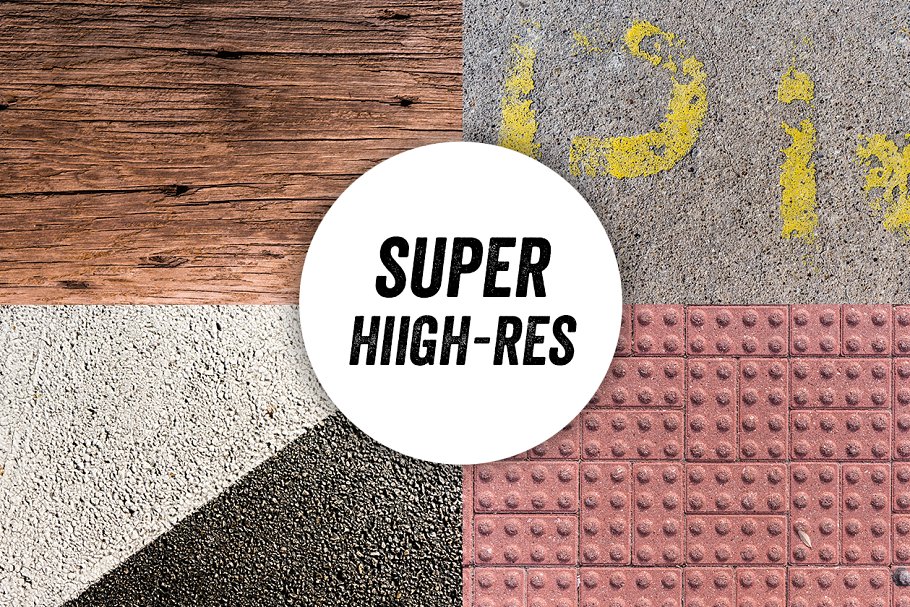 52款城市街道肌理纹理 52 Urban Street Textures插图(2)