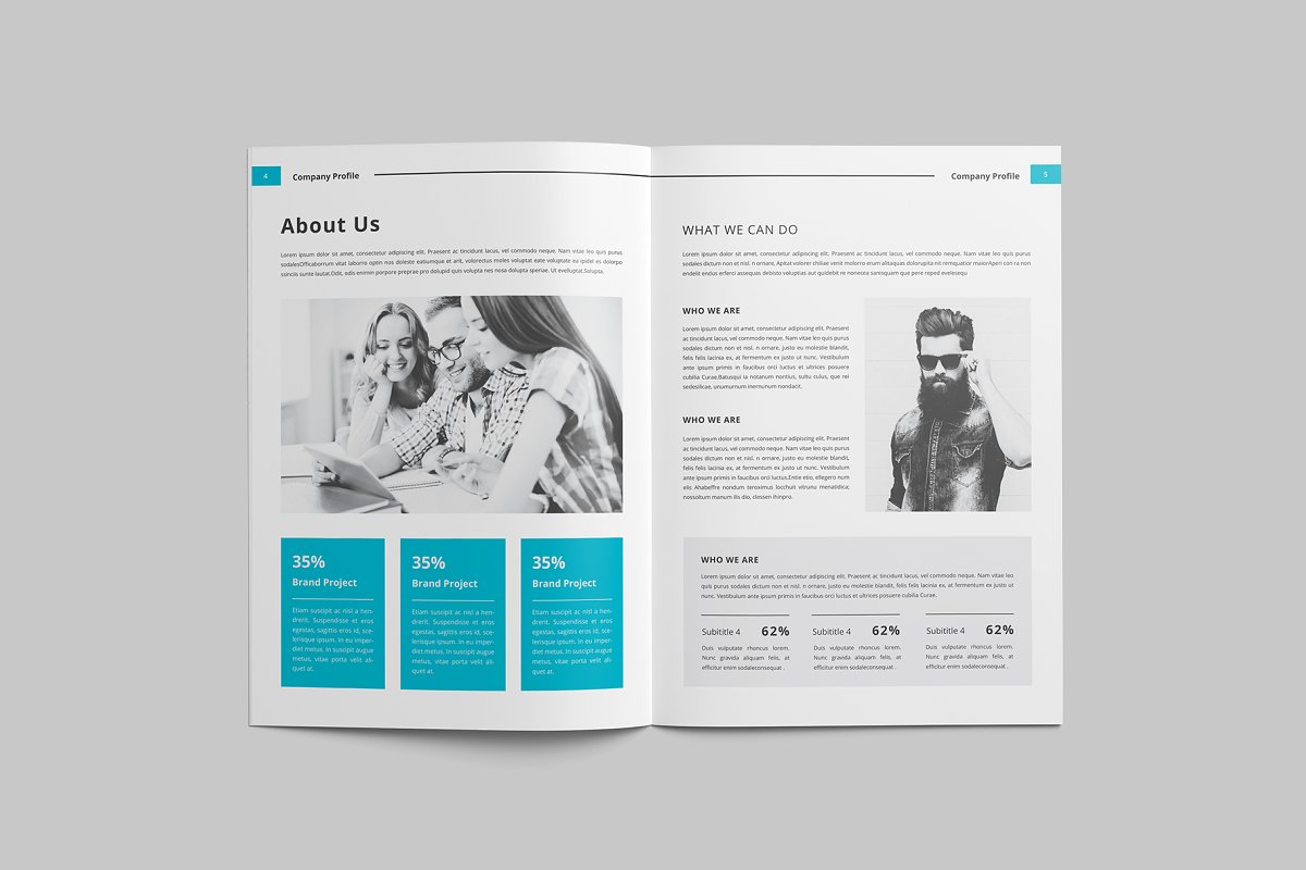 高端工作时尚生活宣传册杂志设计插图(2)