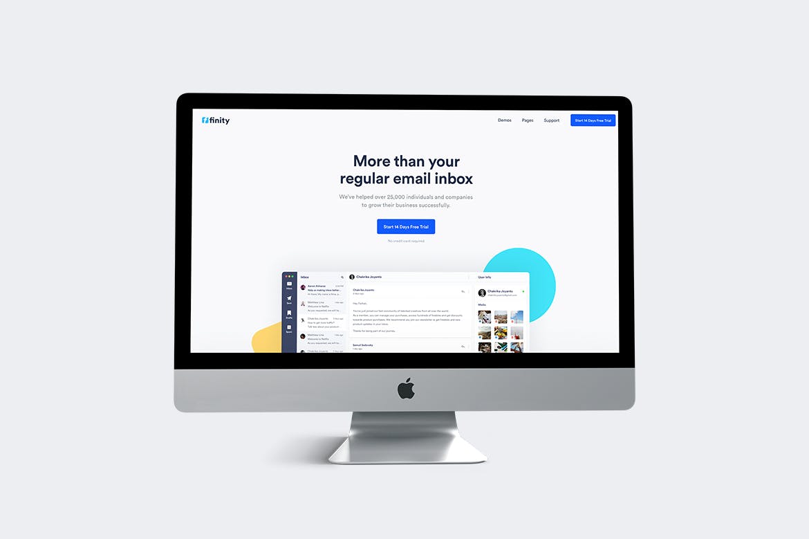 2019款iMac一体机电脑多屏幕预览素材库精选样机模板 iMac 2019 Mockup – Multi Devices插图(2)