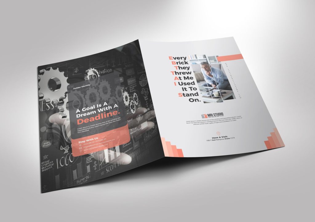 画册演示稿封面模版下载[ai,eps]插图(1)