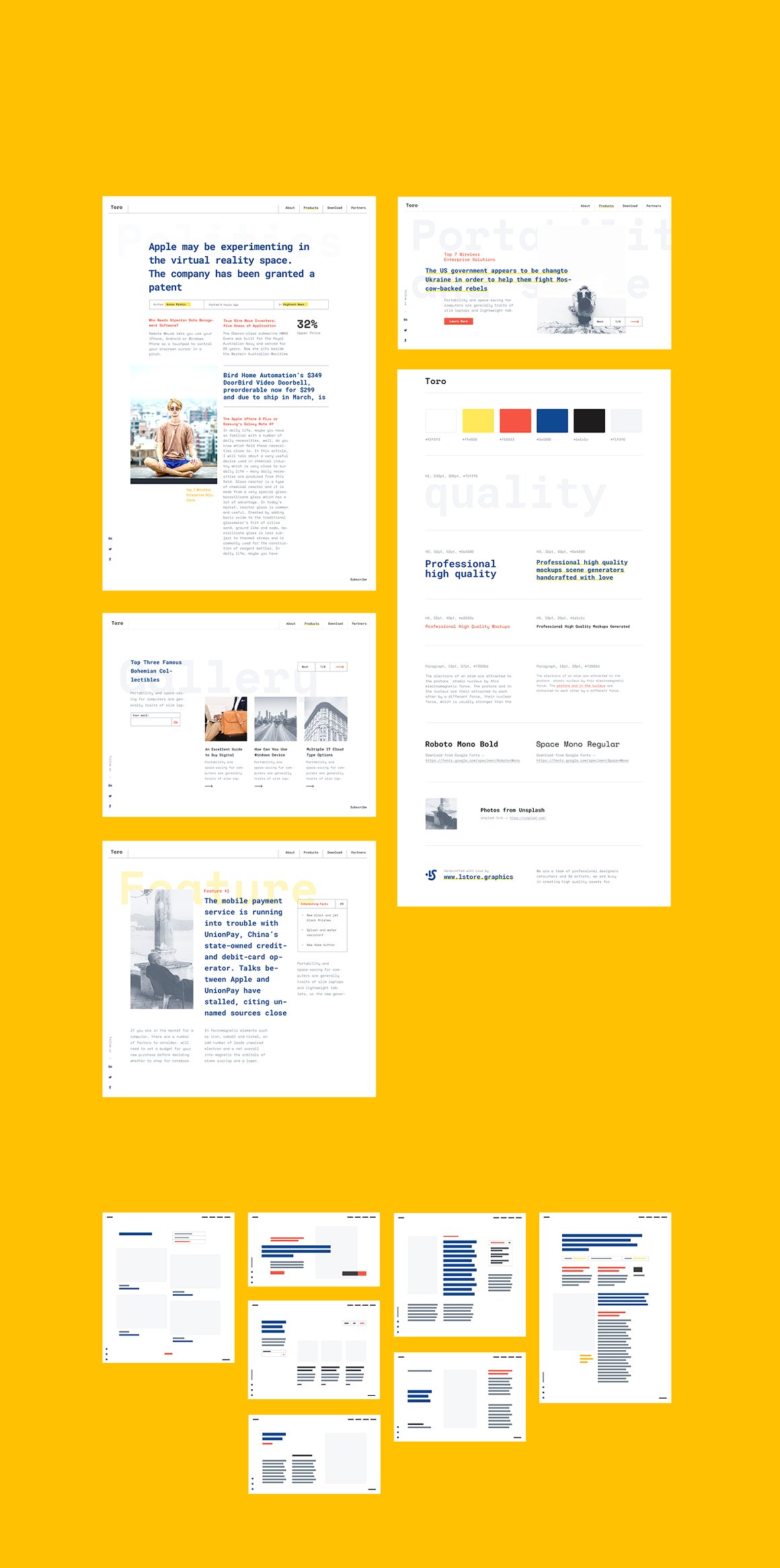 实用UI资源库 Web Concept Library插图(11)