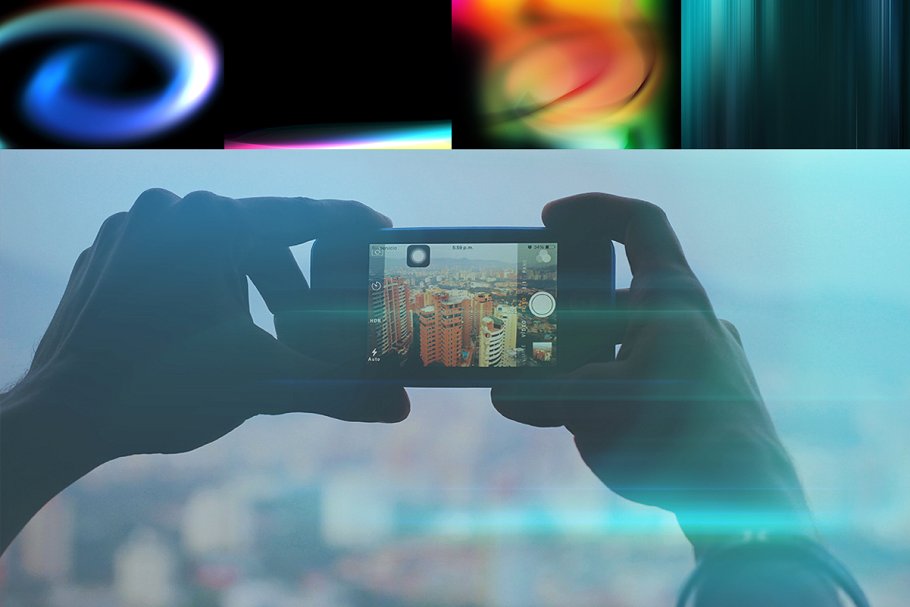 100款漏光照片后期处理叠层背景 100 Light Leaks插图(2)