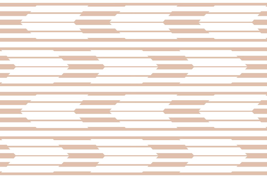 锯齿形无缝抽象纹理合集 Zig Zag Seamless Patterns Set插图(2)