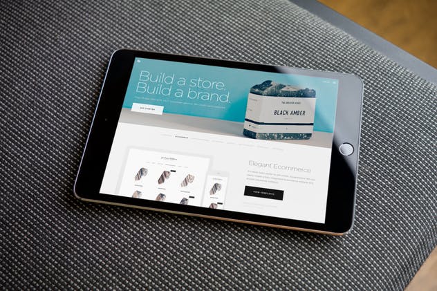 iPad平板电脑网站/APP设计展示样机模板 iPad Screen Mockup v3插图(4)