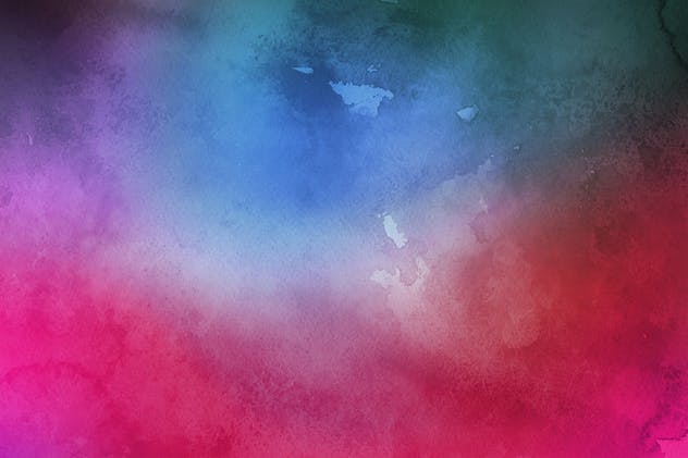 渐变水彩艺术纸张背景素材 Watercolor Paper Backgrounds插图(15)