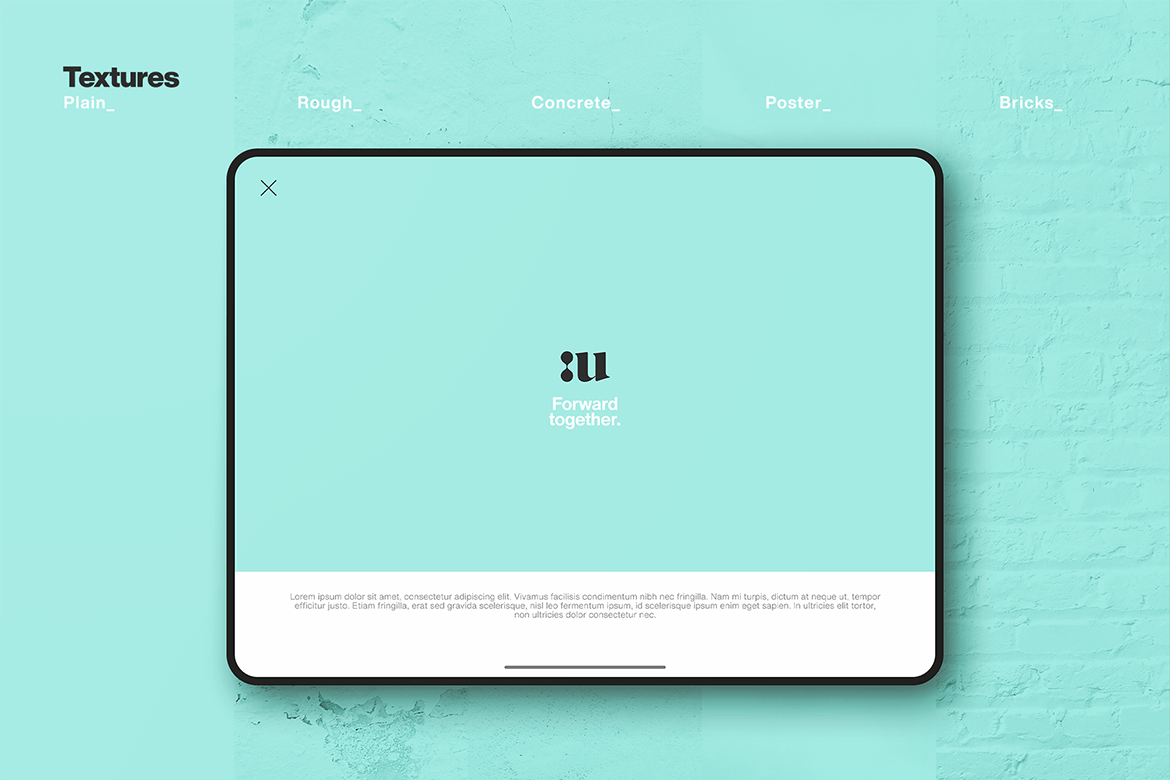 平板电脑屏幕预览素材库精选样机模板 II Synthesis Mockup II插图(1)