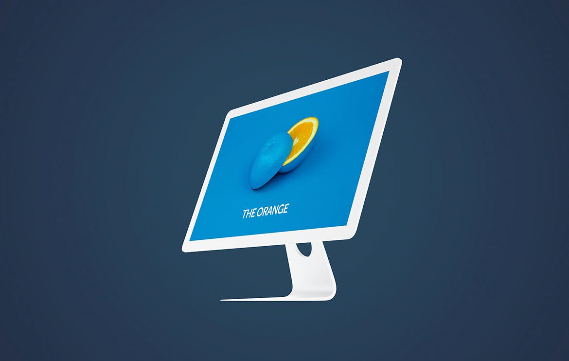 iMac一体机电脑屏幕演示效果图素材库精选样机 iMac 2019 Clay Mockup插图(2)