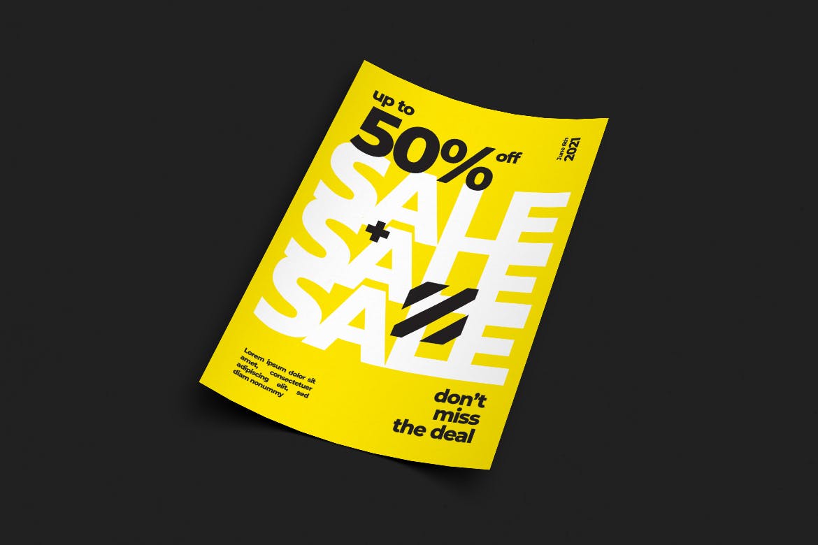 创意文字排版风格海报PSD素材素材库精选模板 Jose Poster Design插图(2)