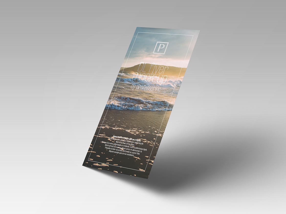 DL传单设计效果图样机素材库精选模板 DL Flyer Mock-Up插图(11)