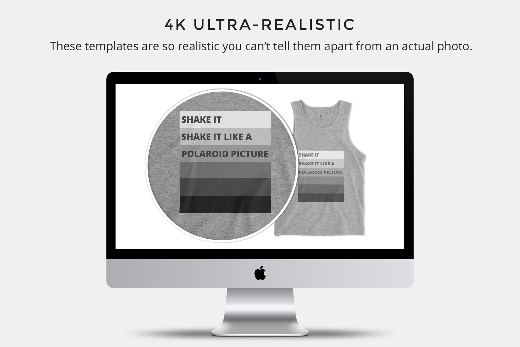 男士背心样机模板 Next Level 3633 Men’s Jersey Tank插图(2)