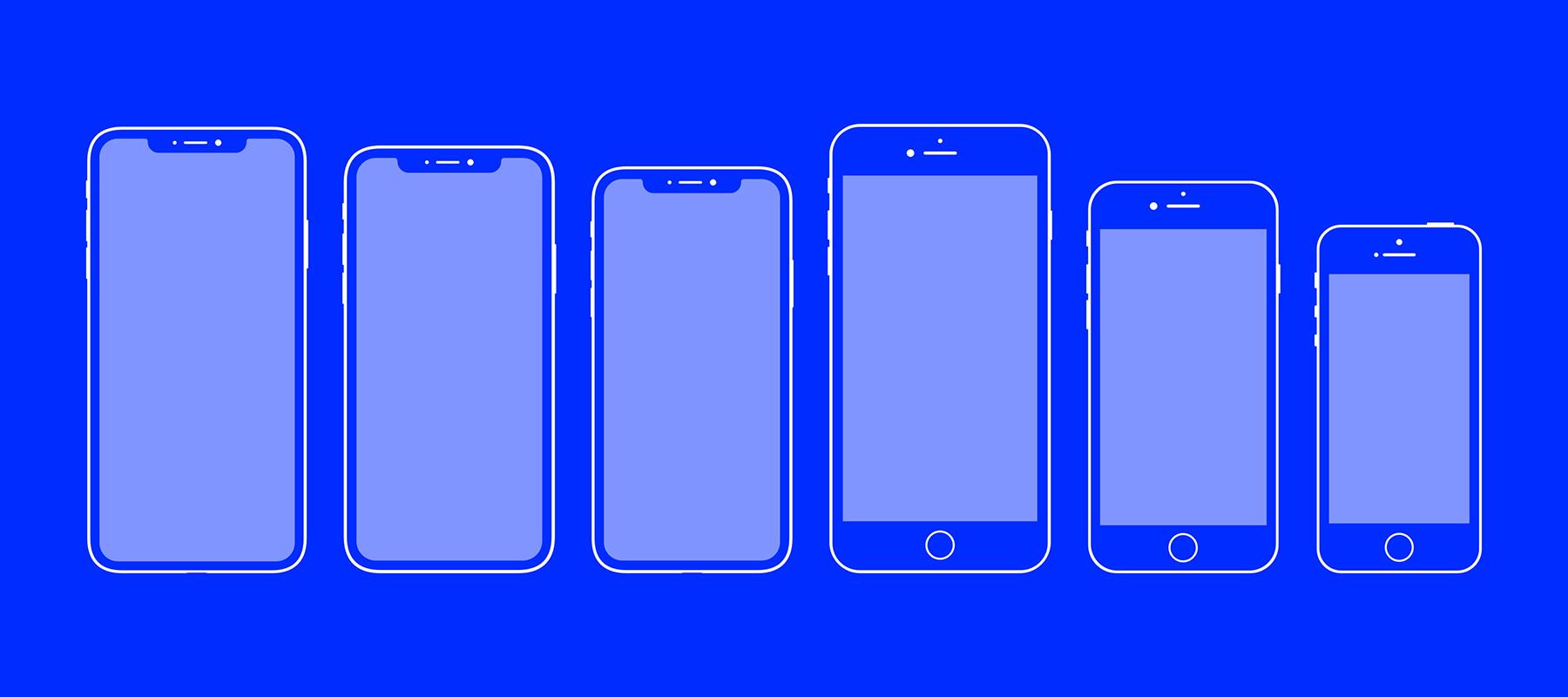 iPhone 系列设备线框图