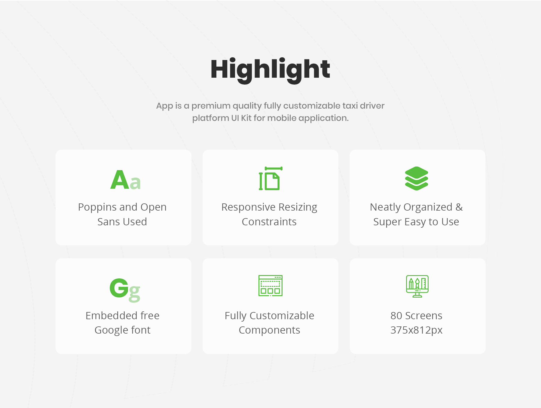 素材库下午茶：出租车/网约车APP应用UI设计素材库精选套件[XD]插图(2)