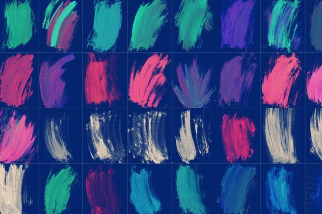 64种多彩水彩涂料纹理素材 64 Watercolour Textures插图(2)