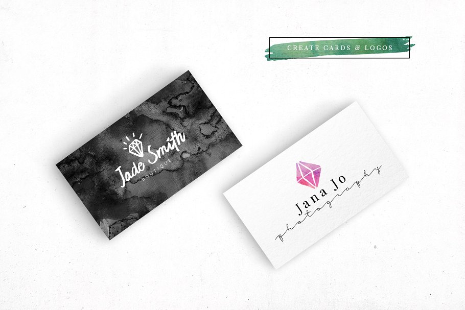 30款多彩不规则水彩纹理 Watercolor, 30 colorful textures插图(1)