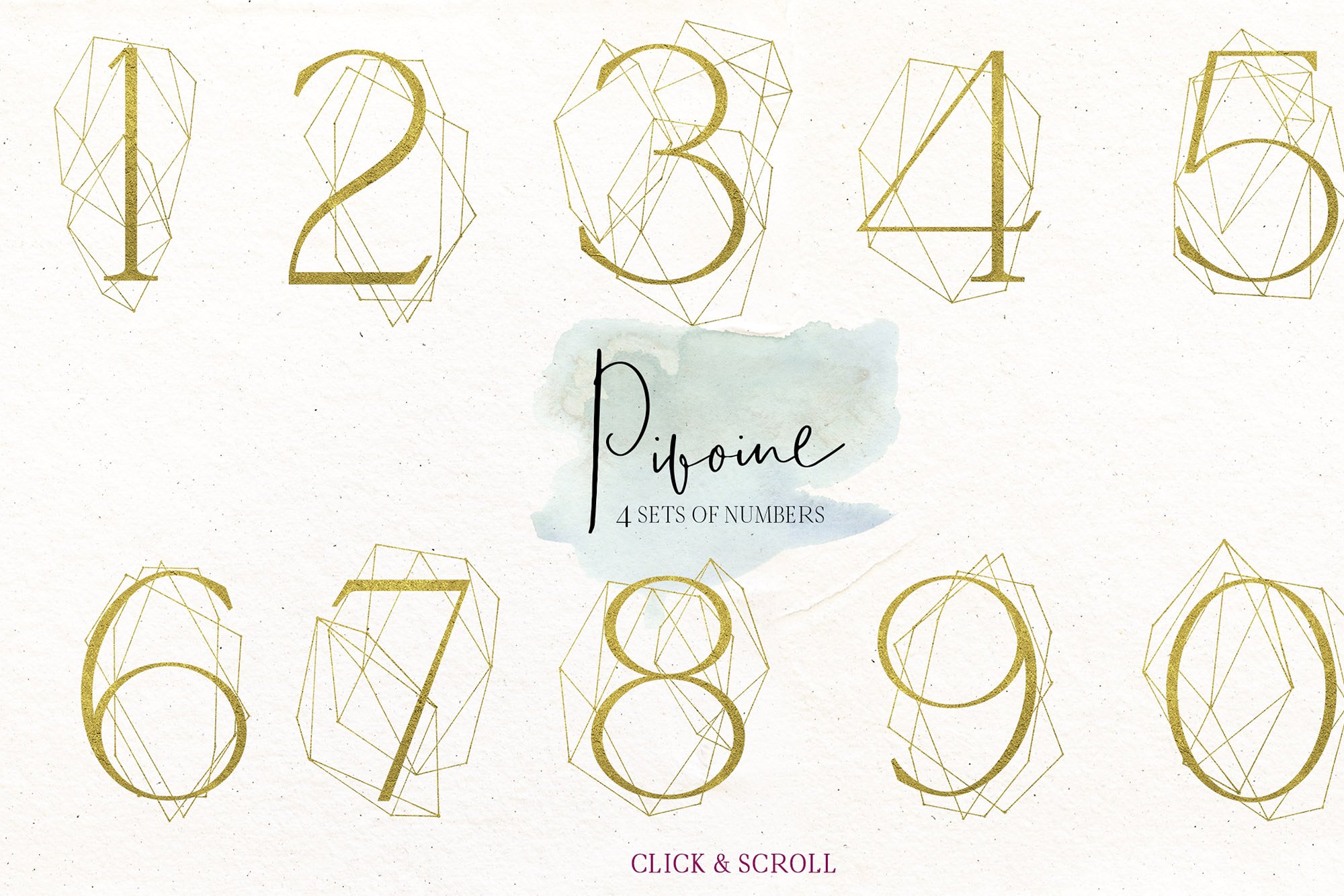 水彩画设计工具包[3.18GB] Pivoine – Watercolor Design Kit插图(13)