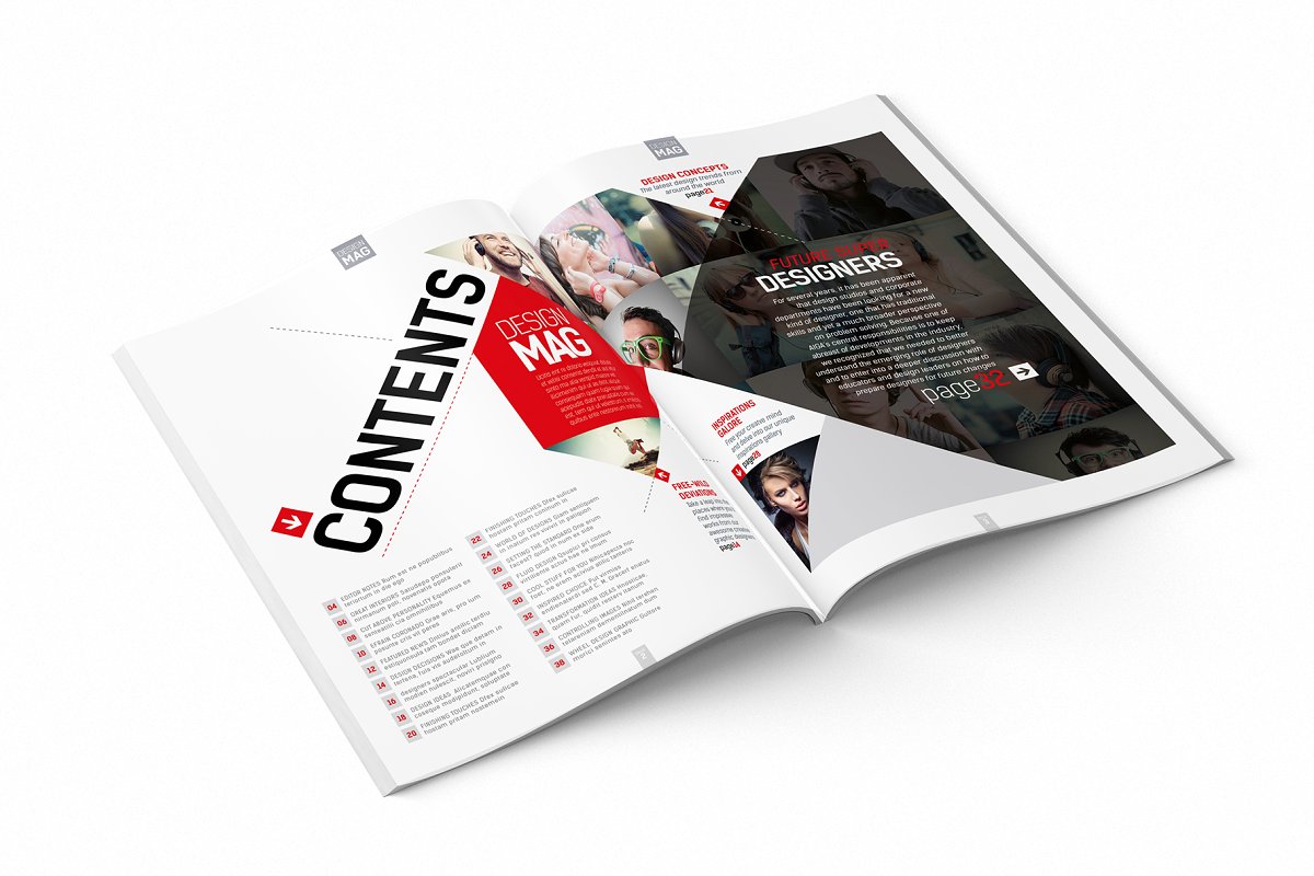 多用途企业时尚高效/时事资讯InDesign杂志模板vol.7插图(5)