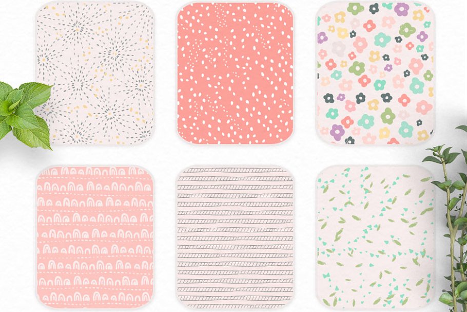 春天插画图案纹理 Spring Illustration and Patterns插图(16)