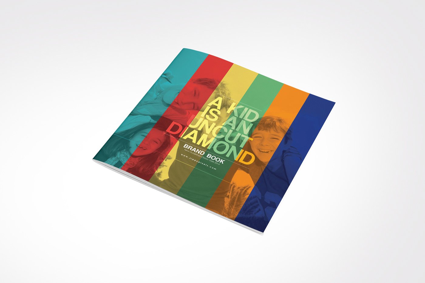一套颜色丰富的品牌画册模板下载[indd]插图(4)