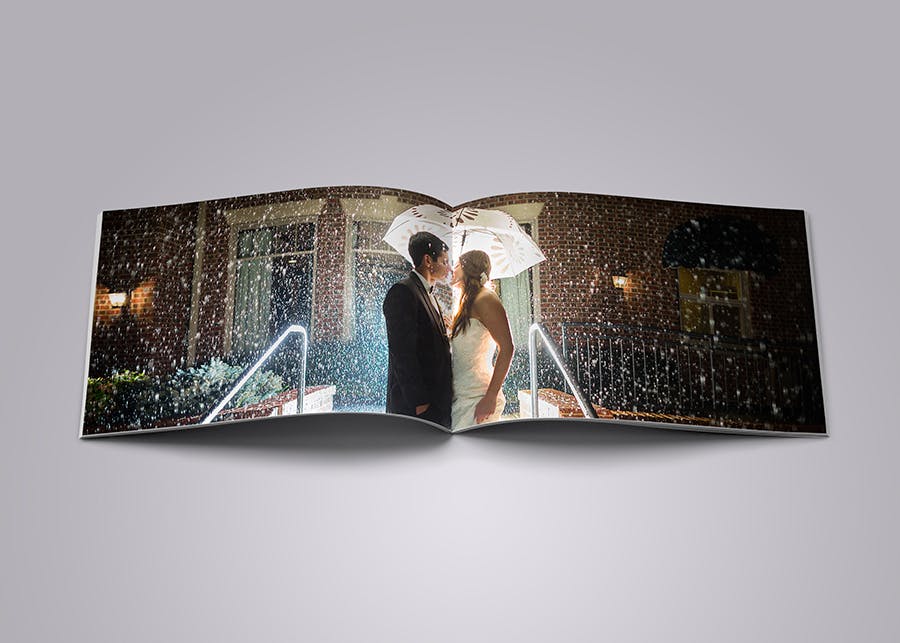 现代时尚简约风格婚纱照画册设计模板 Wedding Photo Album插图(13)