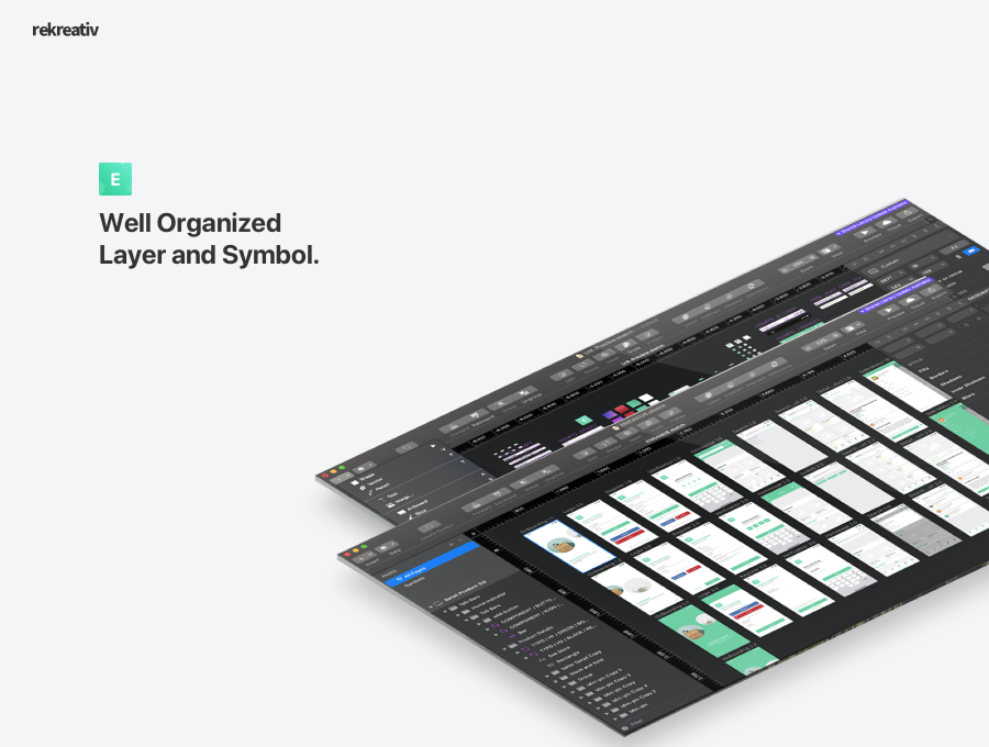 素材库下午茶：房地产电商房产平台APP UI KIT套装下载插图(2)