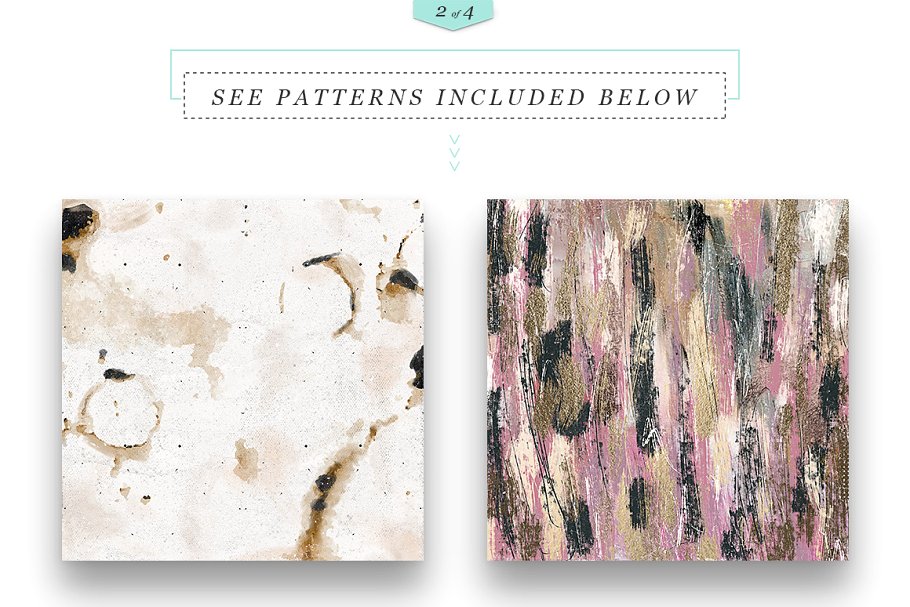 现代墨水纹理素材 Modern Ink & More Backgrounds插图(8)