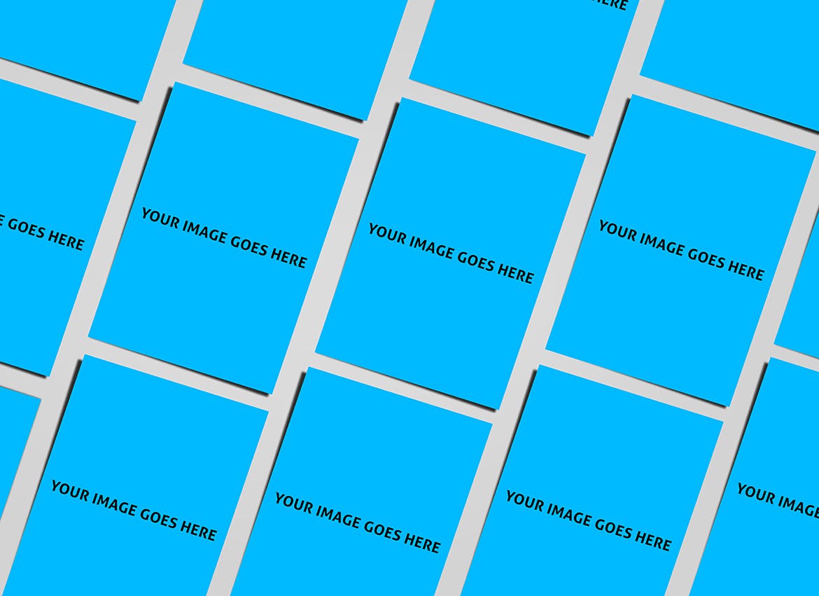 时尚简约多用途的海报宣传单DM样机VI展示模型mockups插图(6)