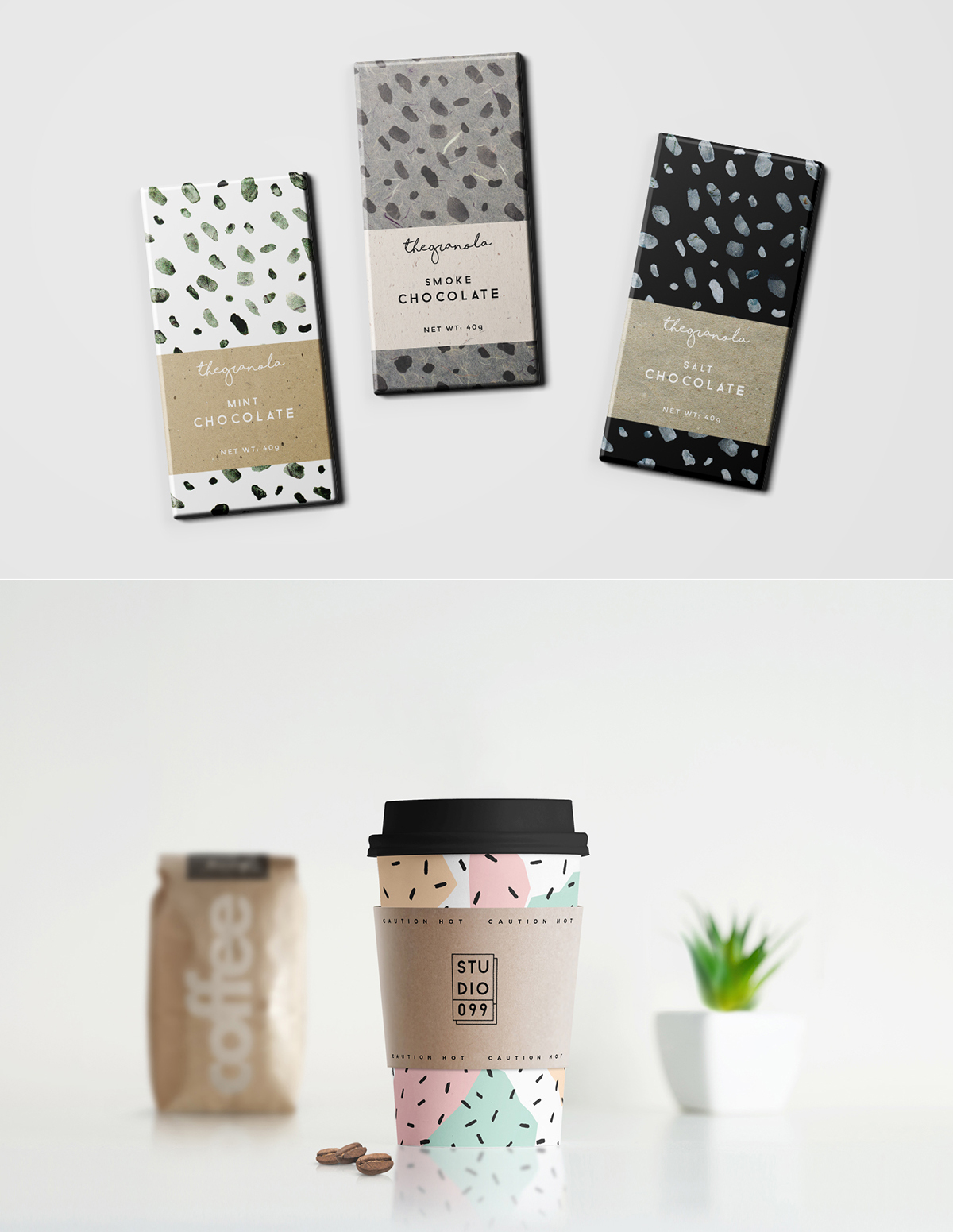 极简主义风格手绘设计图案纹理素材 Minimal Hand Drawn Pattern Designs插图(1)