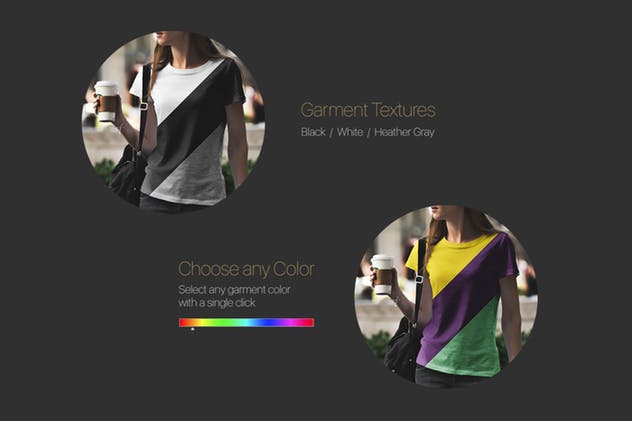 时尚T恤都市版服装样机Vol.4 T-Shirt Mockup Urban Edition Vol. 4插图(7)