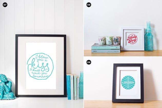 艺术作品画框相框样机合集 Photo frame mockup collection插图(2)